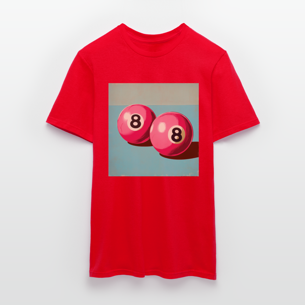 Rosa Rivaler, T-shirt herr - röd