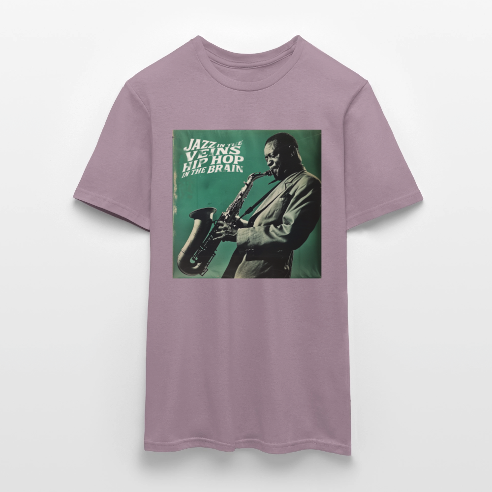 Groove in the Mind, T-shirt unisex - lilagrå