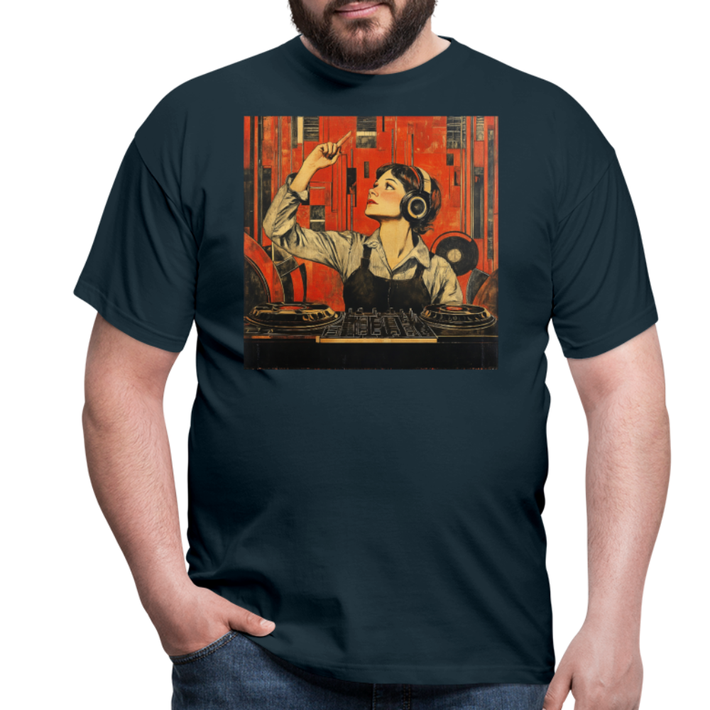 Revolutionens Rytm, T-shirt herr - marinblå