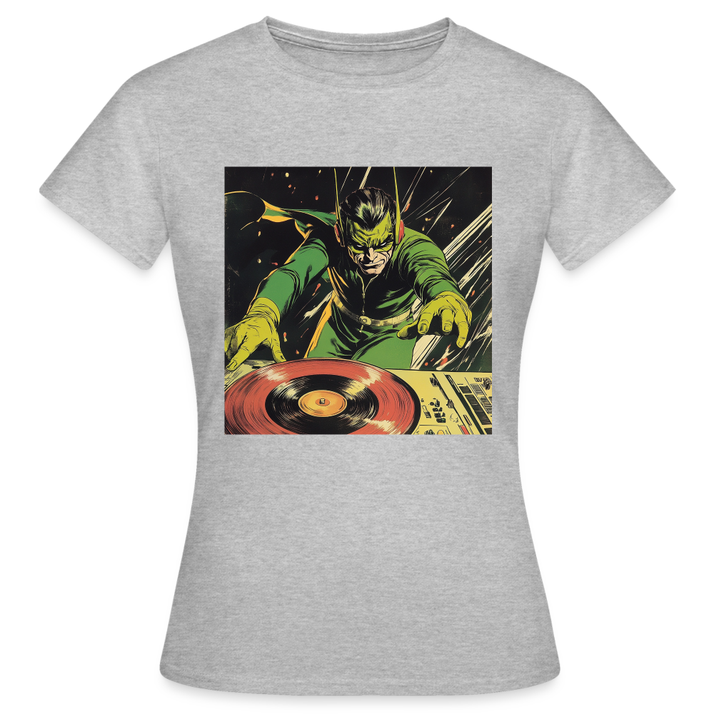 Vibe Venom, T-shirt dam - gråmelerad