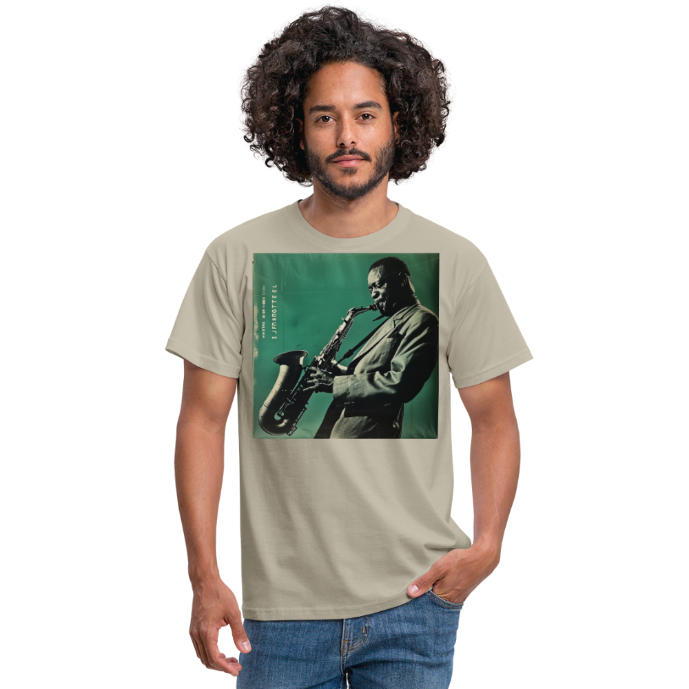 Nattens Toner i New York, T-shirt herr - sandbeige