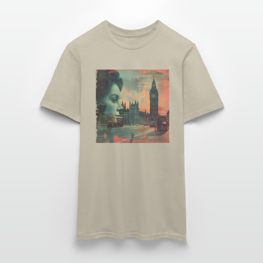 The Beat of London, T-shirt herr - sandbeige