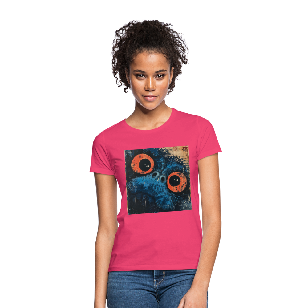Den blå vännen, T-shirt dam - azalea