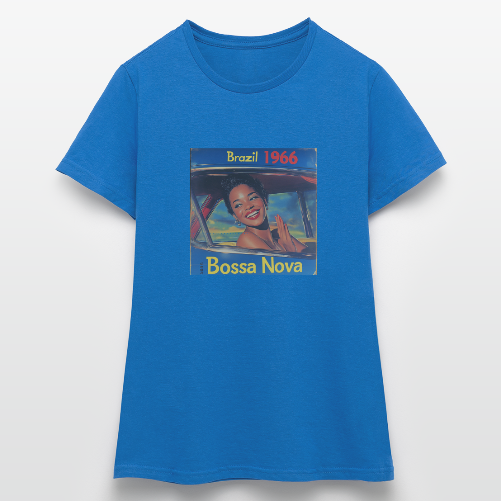 Isabela Costa, brazil 1966, T-shirt dam - royalblå