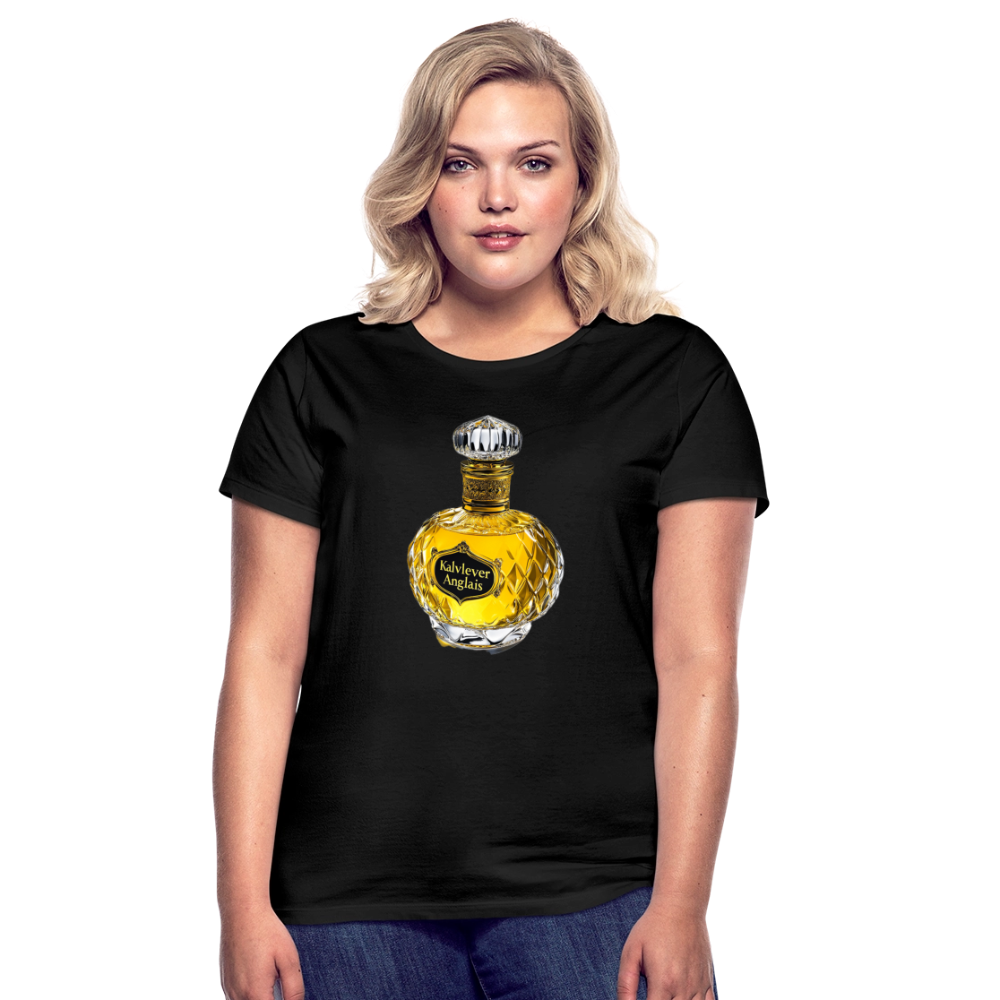 Eau de Perfume, T-shirt dam - svart