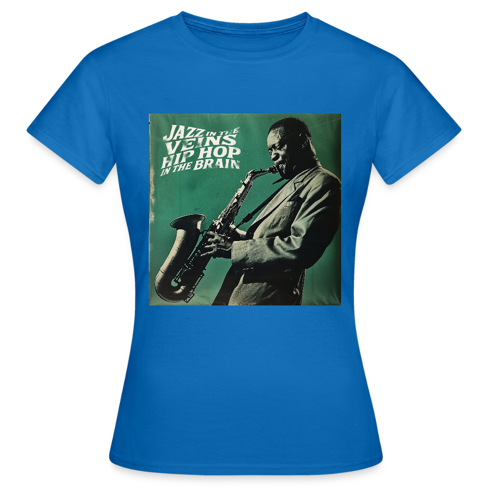 Groove in the Mind, T-shirt dam - royalblå