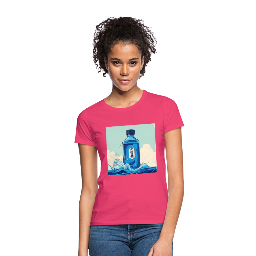 I Blått och Tystnad, T-shirt dam - azalea