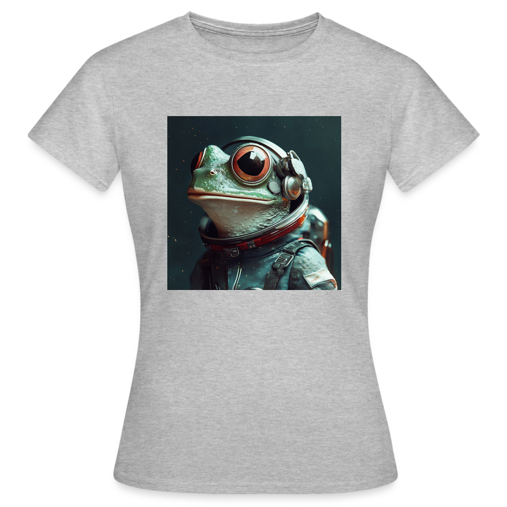 AstroFrog Amazonas, T-shirt dam - gråmelerad