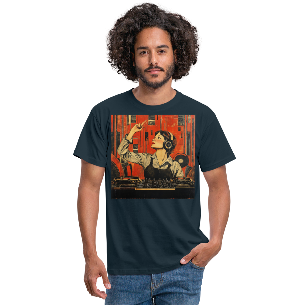 Revolutionens Rytm, T-shirt herr - marinblå