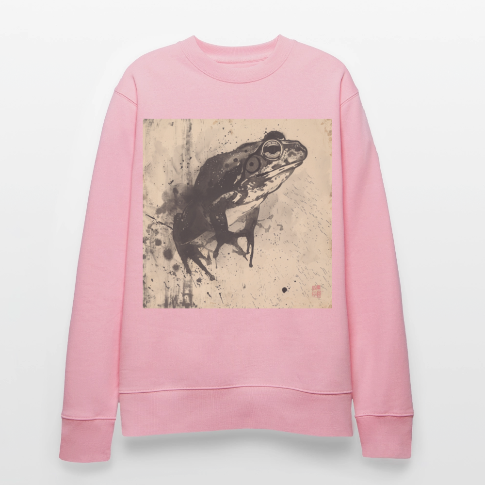 Zen i Sjögräset, Ekologisk sweatshirt CHANGER unisex från Stanley/Stella - ljusrosa