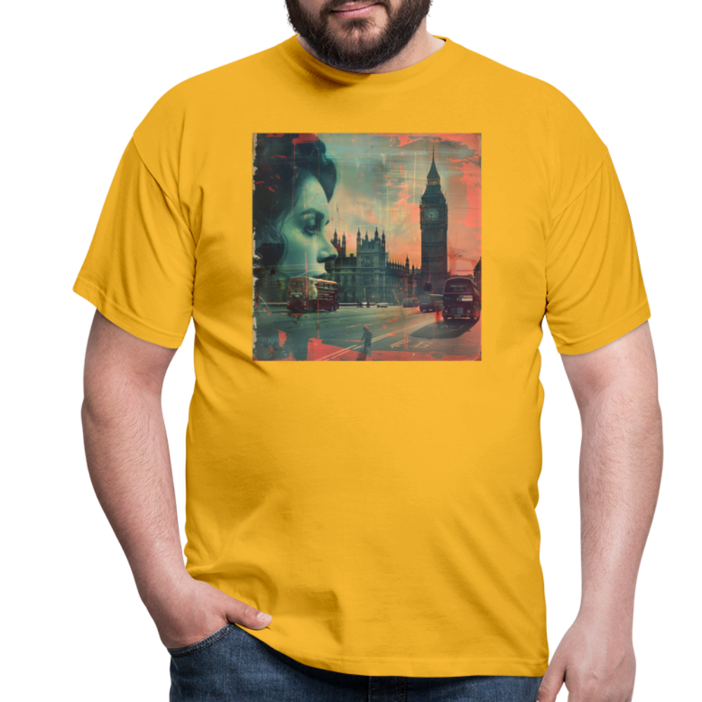 The Beat of London, T-shirt herr - gul