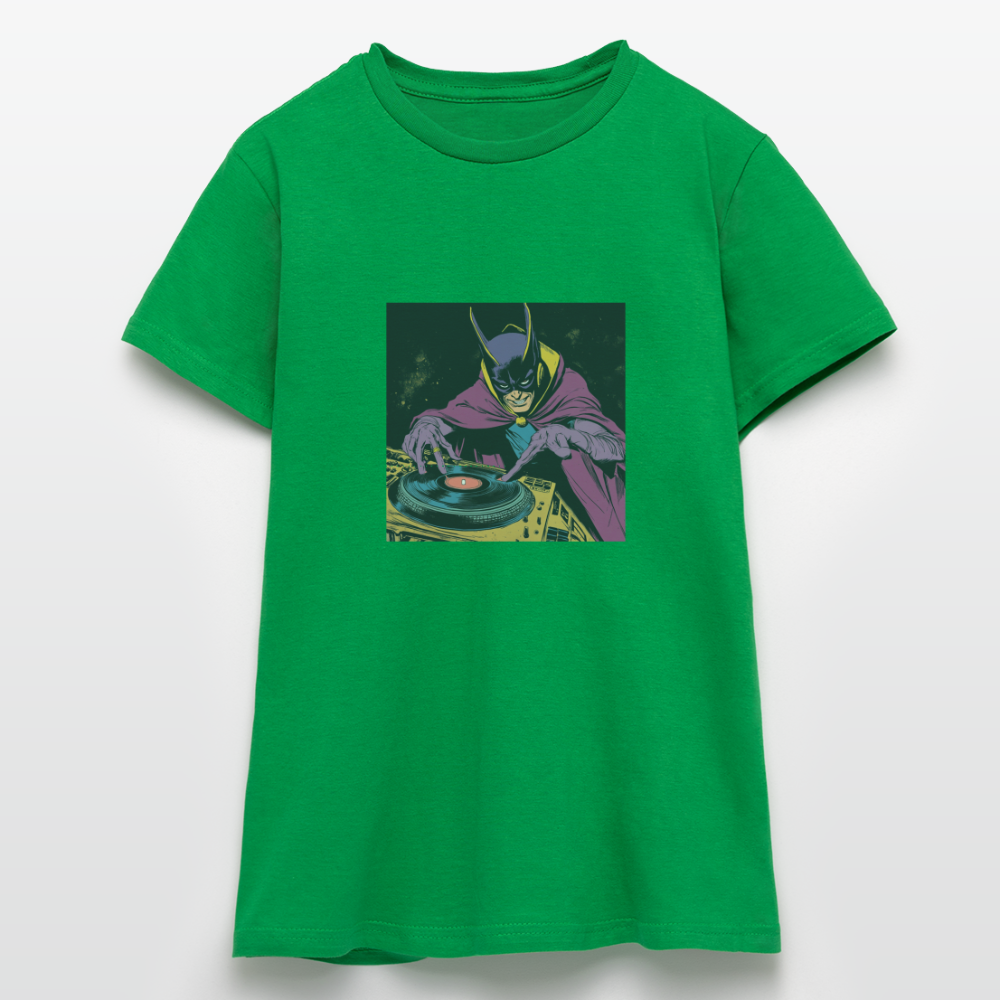 Purple Pulse, T-shirt dam - kellygrön