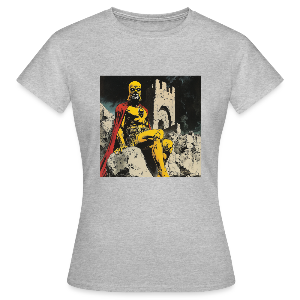 Orkalon, T-shirt dam - gråmelerad