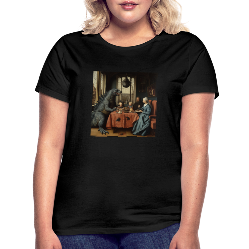 Familjens Fest med Gäst, T-shirt dam - svart