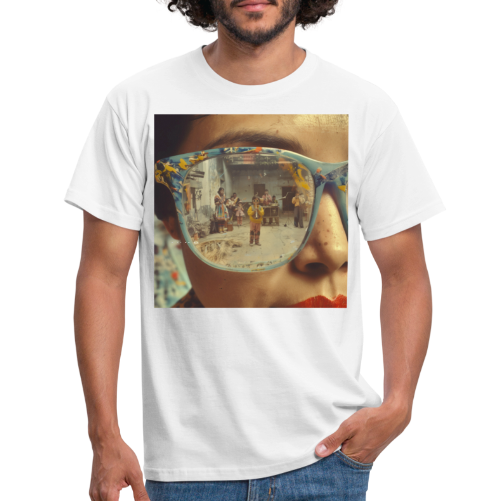 Reflektioner av Anderna, T-shirt herr - vit