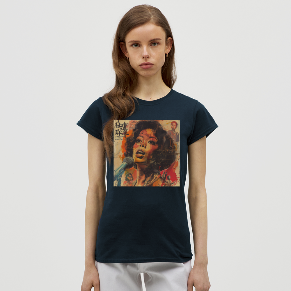Soundtrack, Soul Undercover, T-shirt dam - marinblå