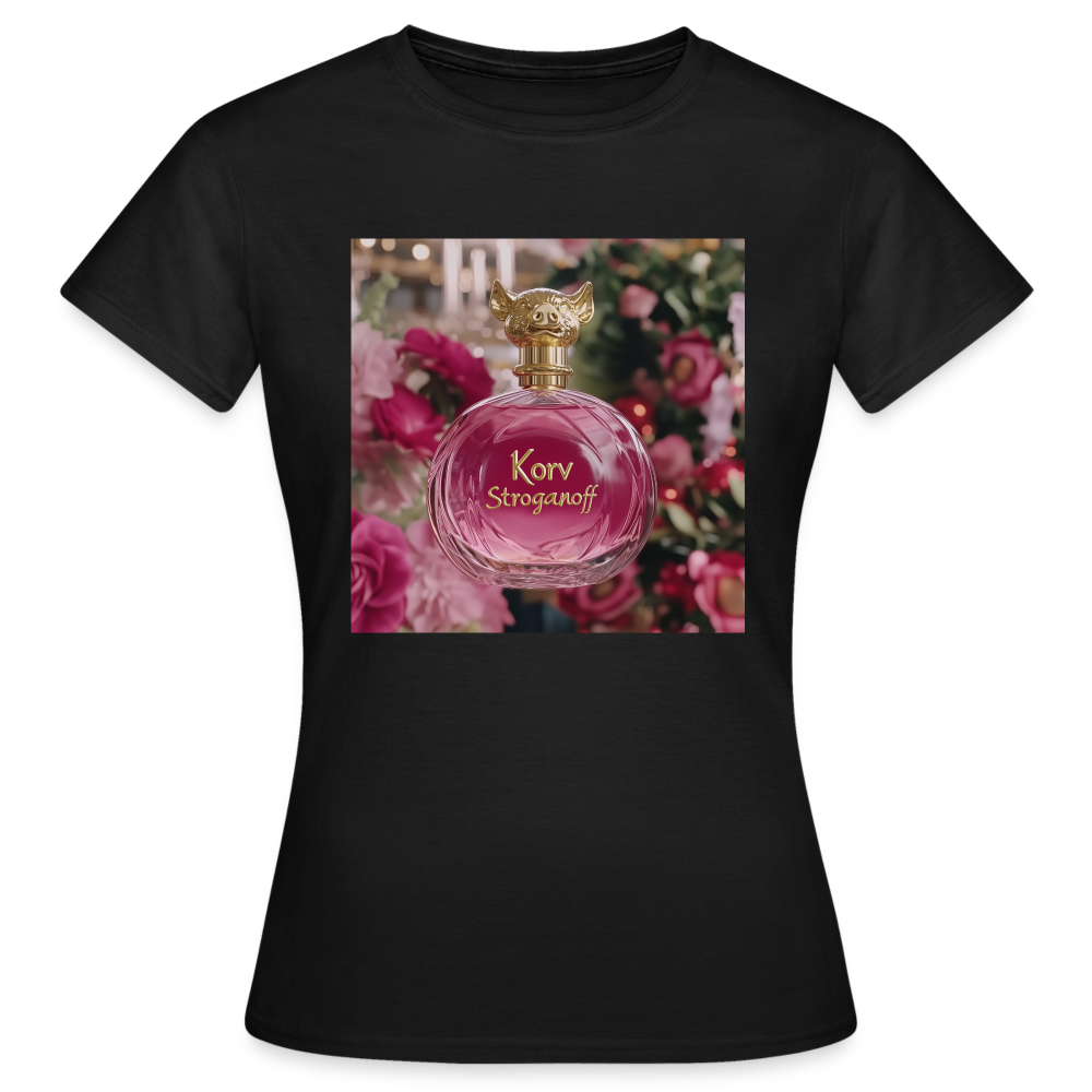 Eau de Toilette, T-shirt dam - svart