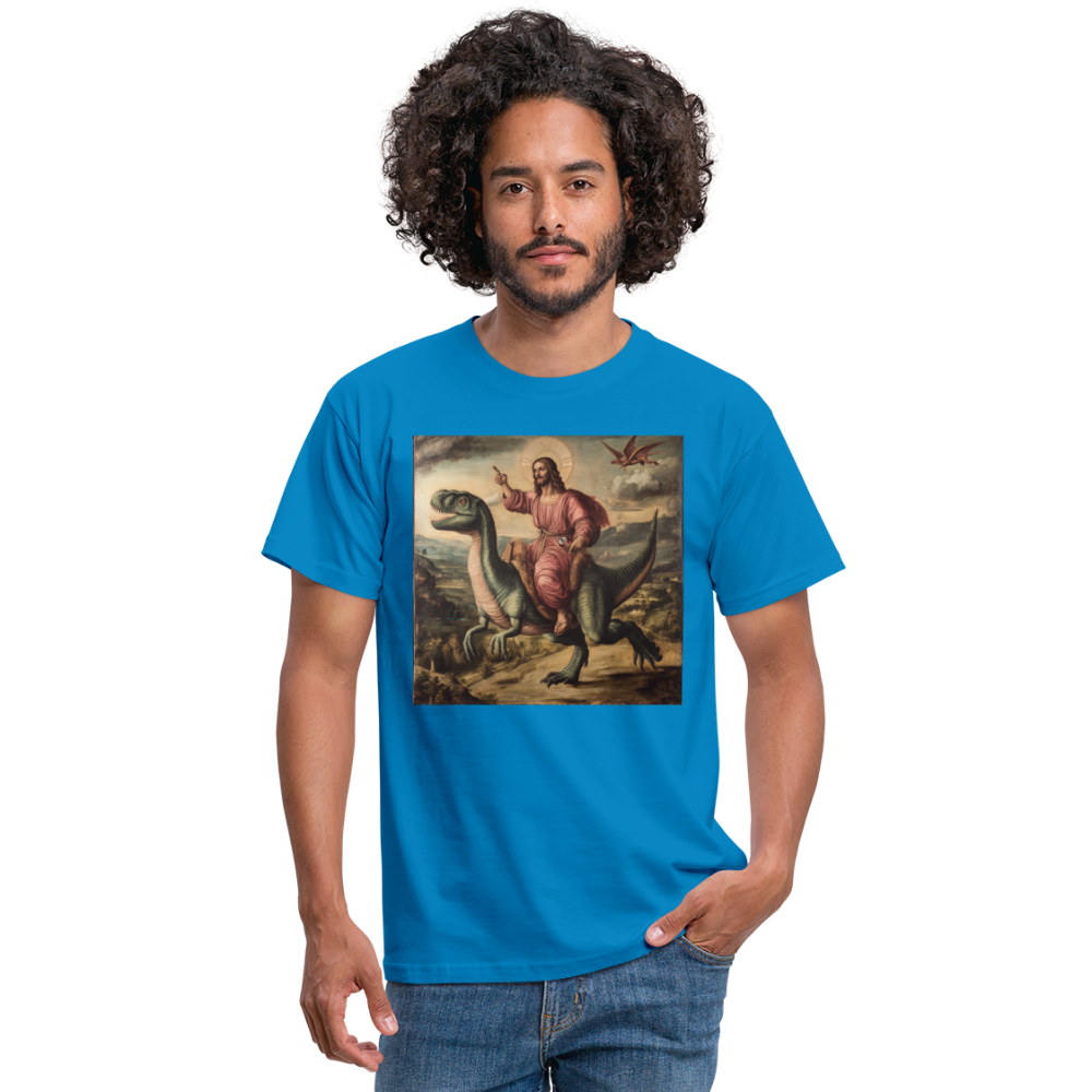 Ritten genom Tiden, T-shirt herr - kungsblå