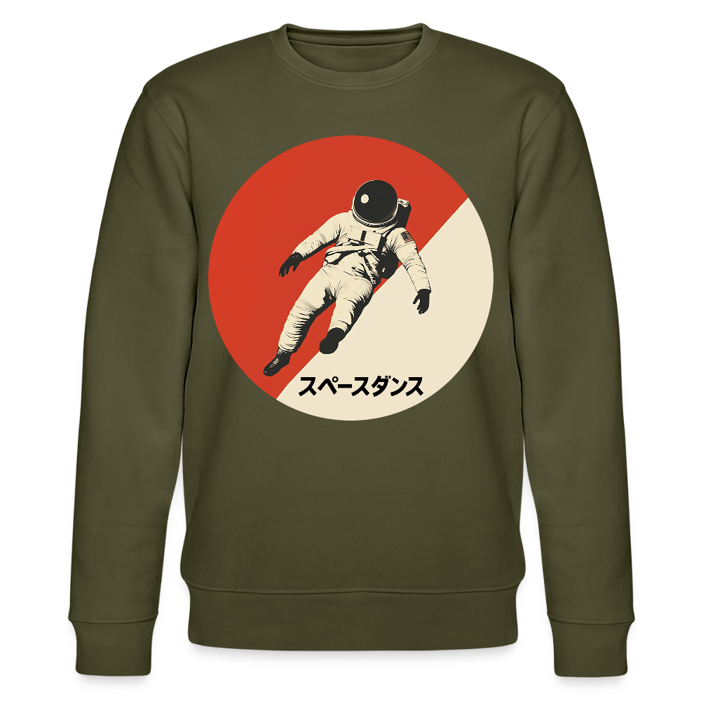 Space Dance, Ekologisk sweatshirt CHANGER unisex från Stanley/Stella - kaki