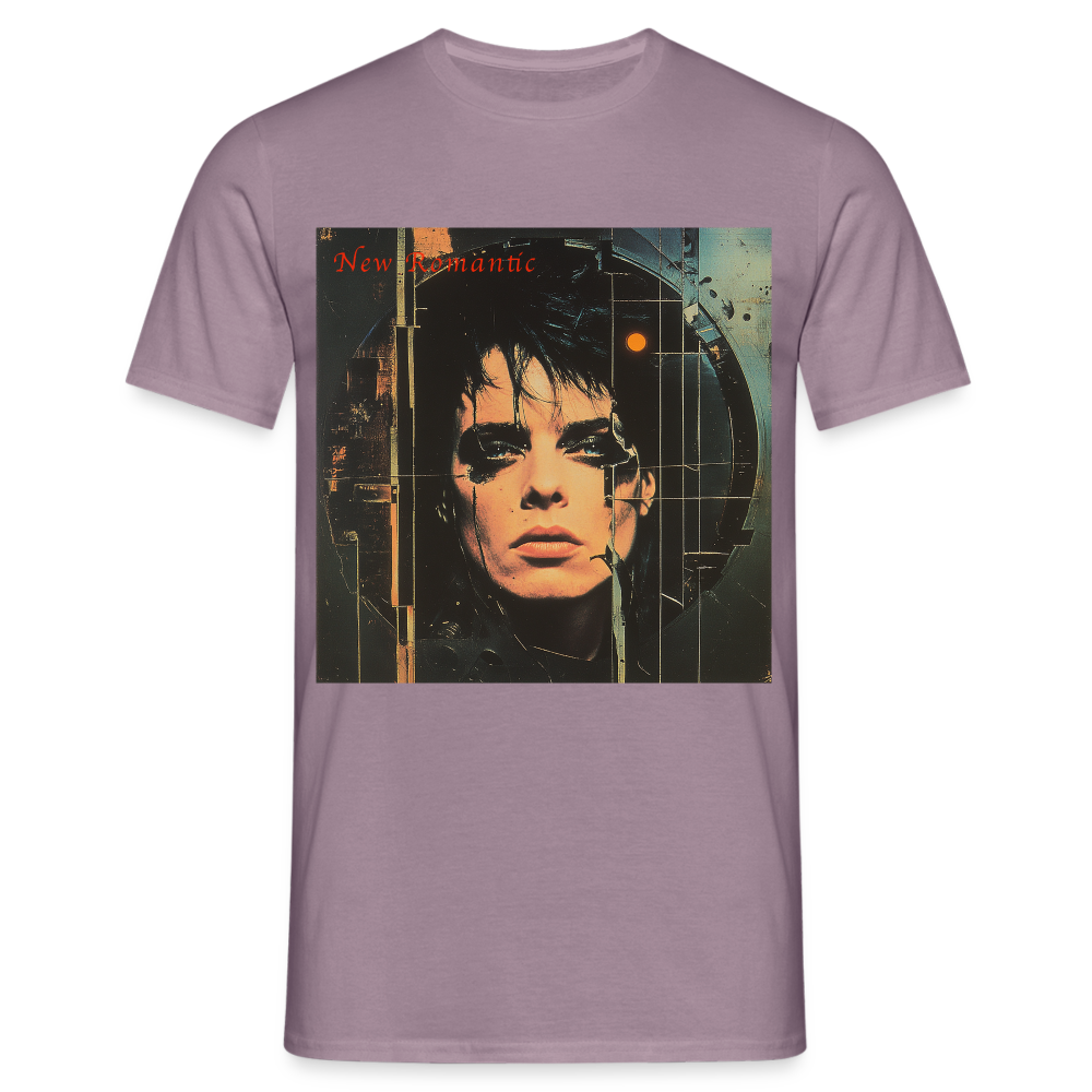 New Romance, T-shirt herr - lilagrå