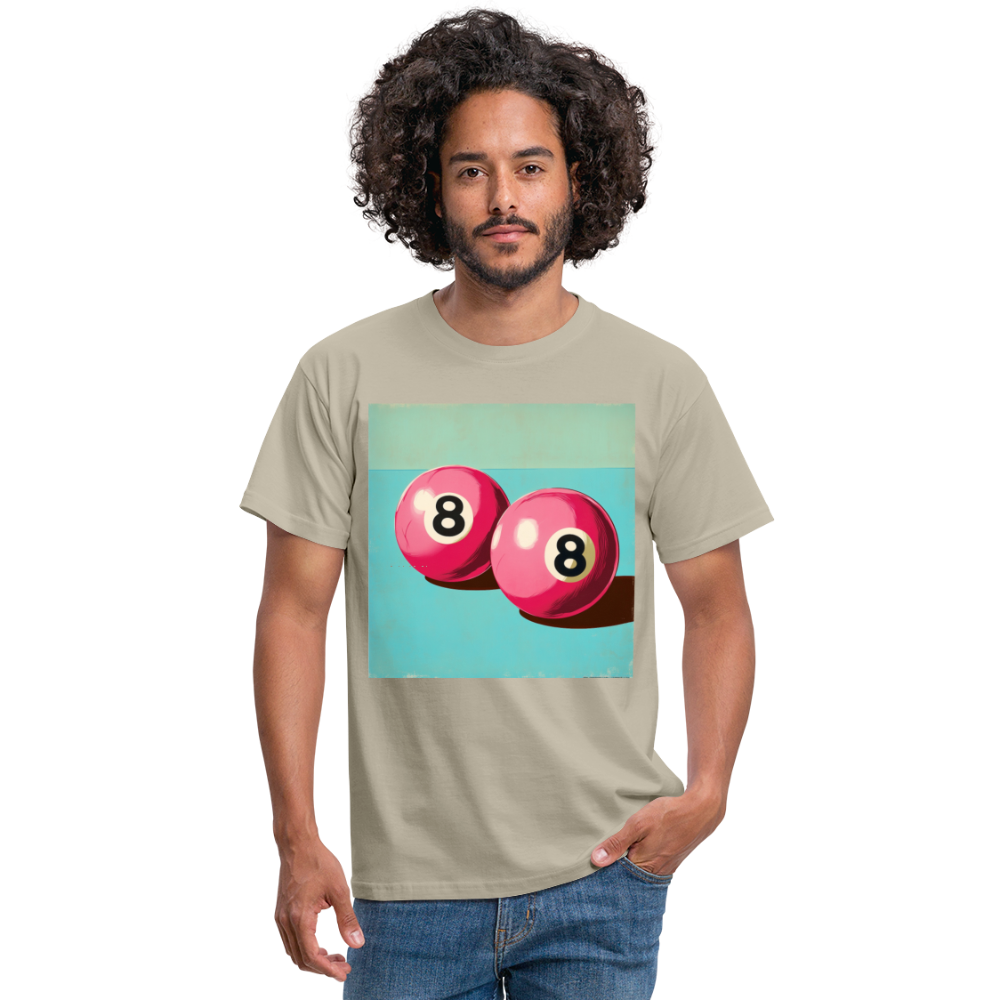Rosa Rivaler, T-shirt herr - sandbeige