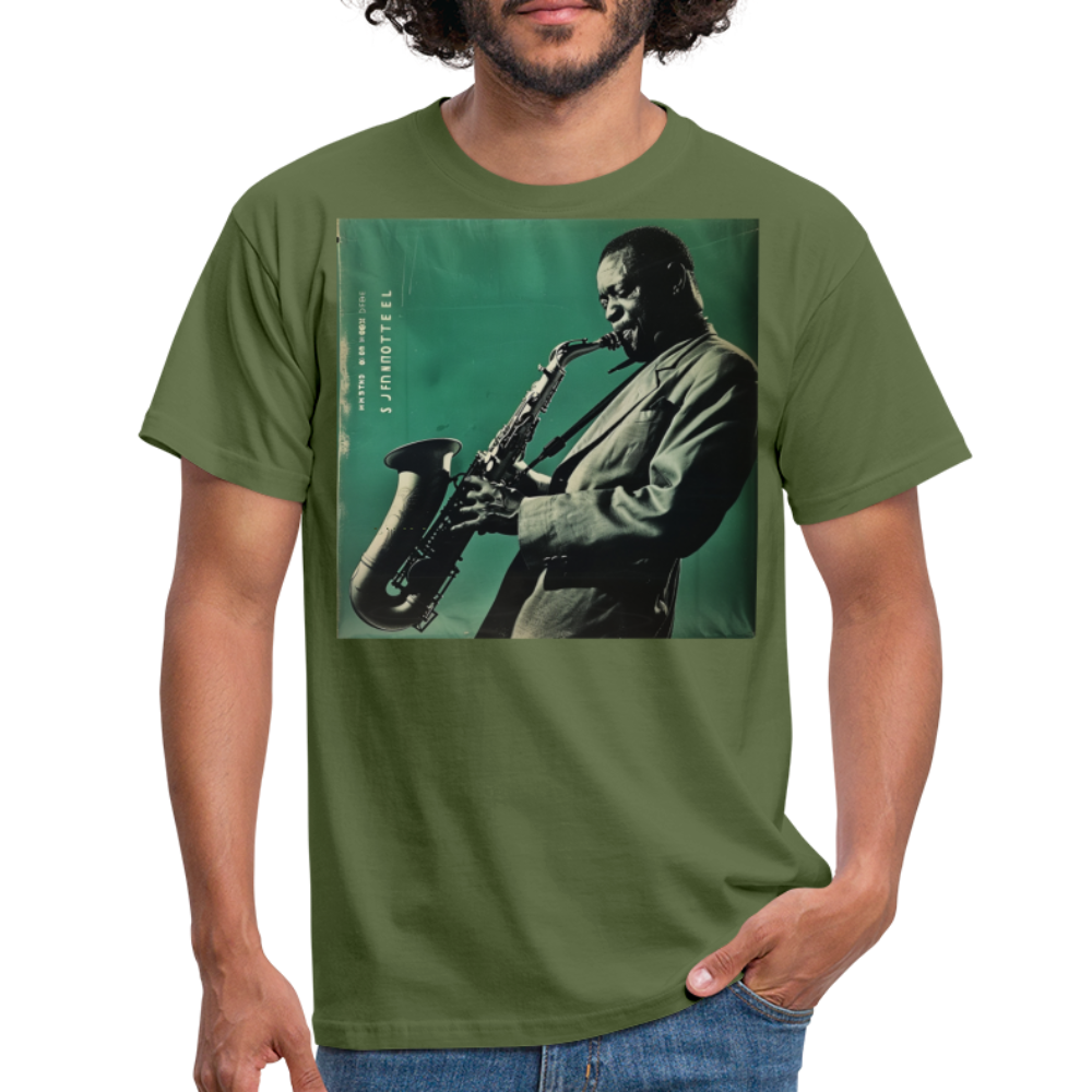 Nattens Toner i New York, T-shirt herr - Militärgrön