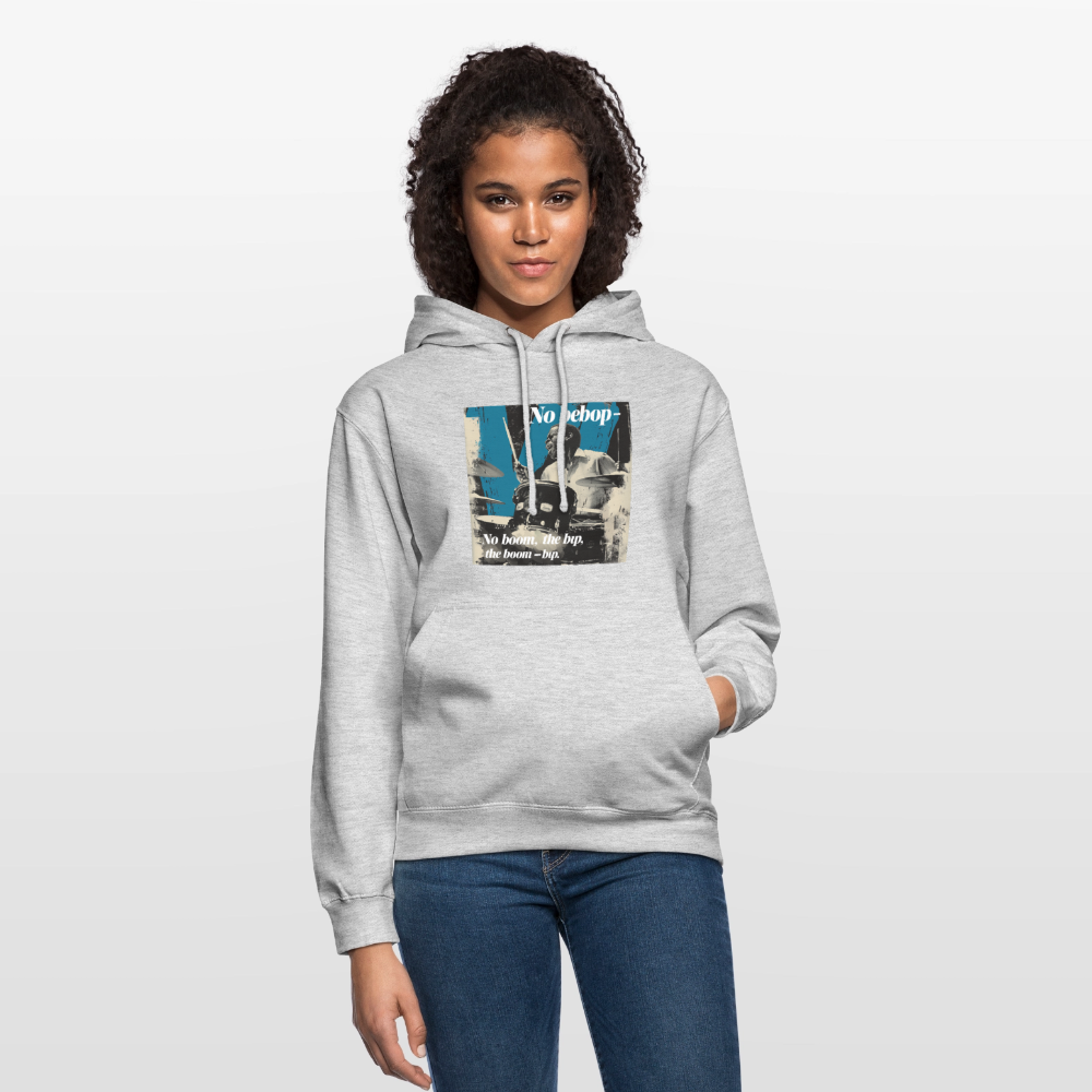 Push It Bebop, Luvtröja unisex - ljusgråmelerad