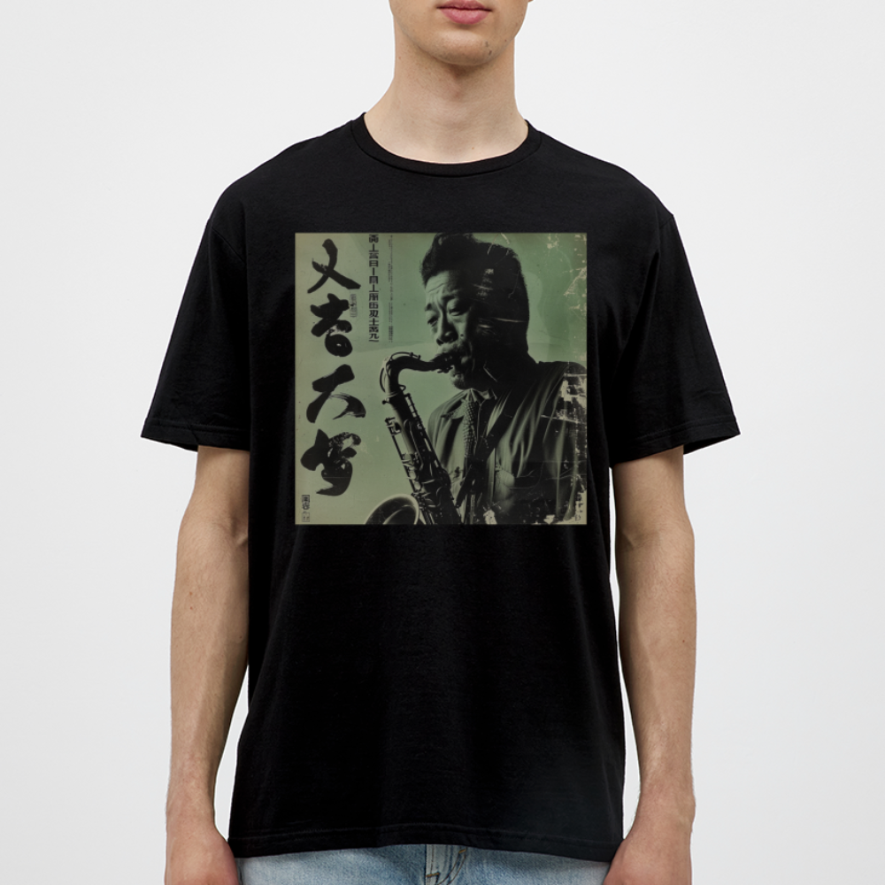 Live Mount Fuji Jazzcafé , T-shirt herr - svart