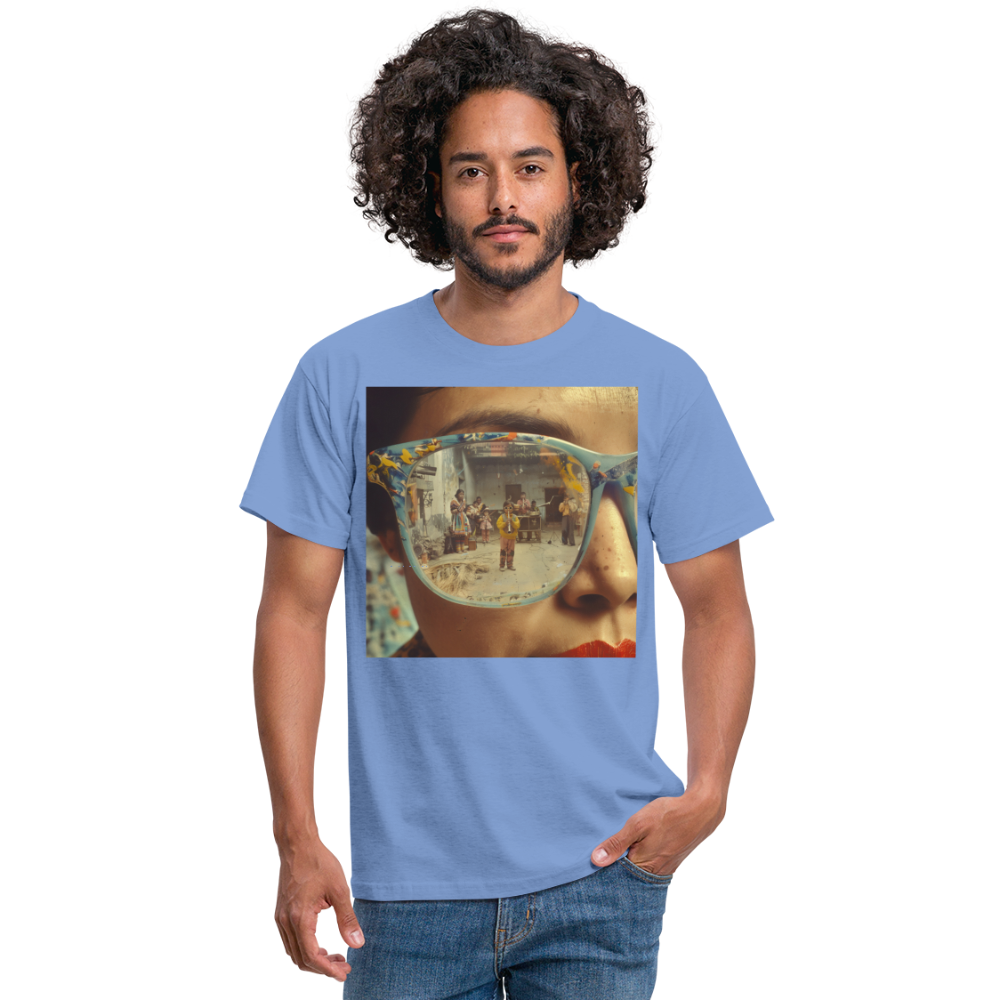 Reflektioner av Anderna, T-shirt herr - carolina blue