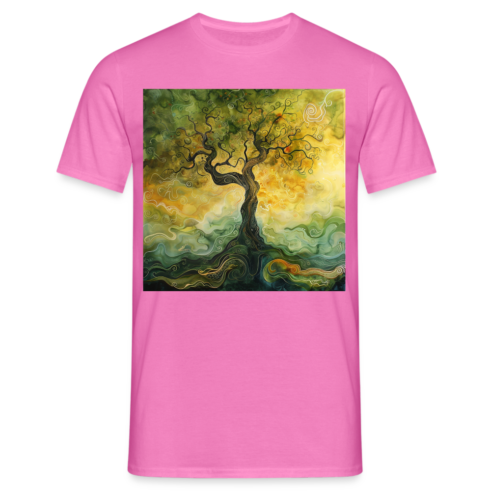 Trädets visdom, T-shirt herr - rosa