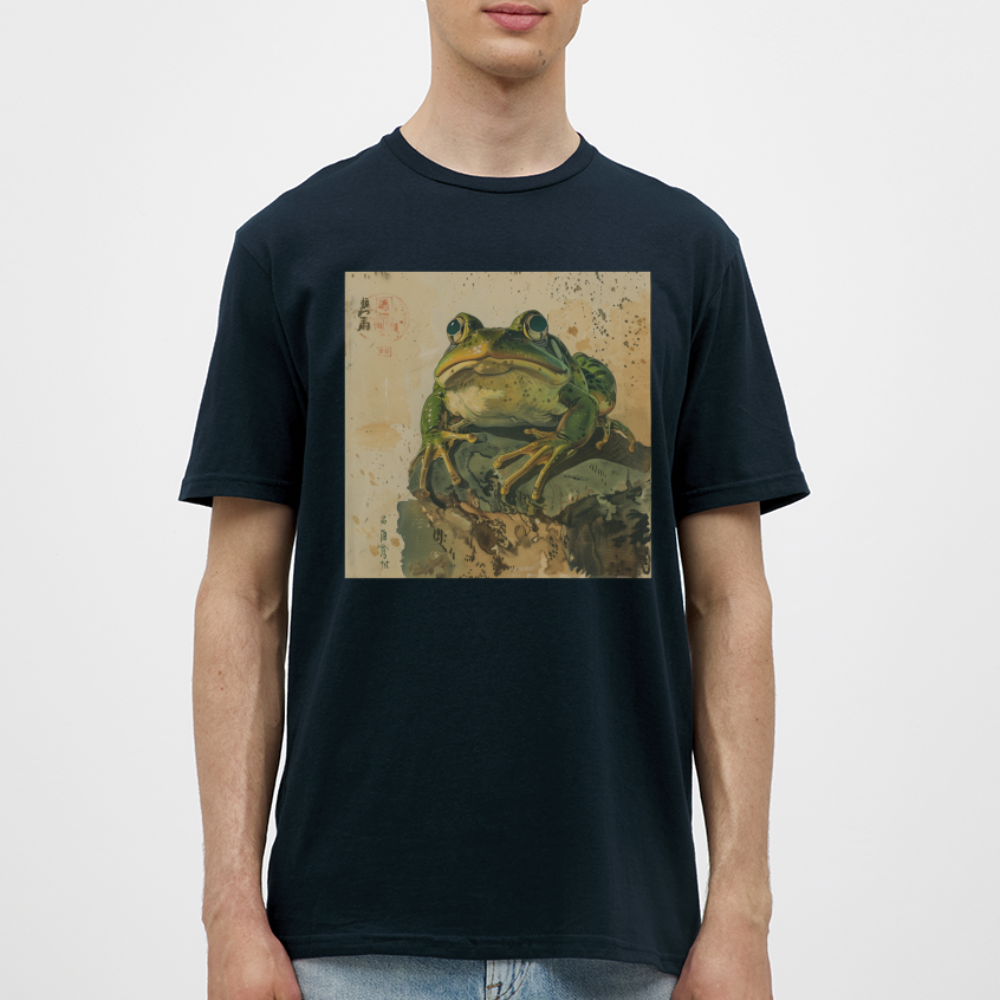 Grodan i Skymningen, T-shirt herr - marinblå