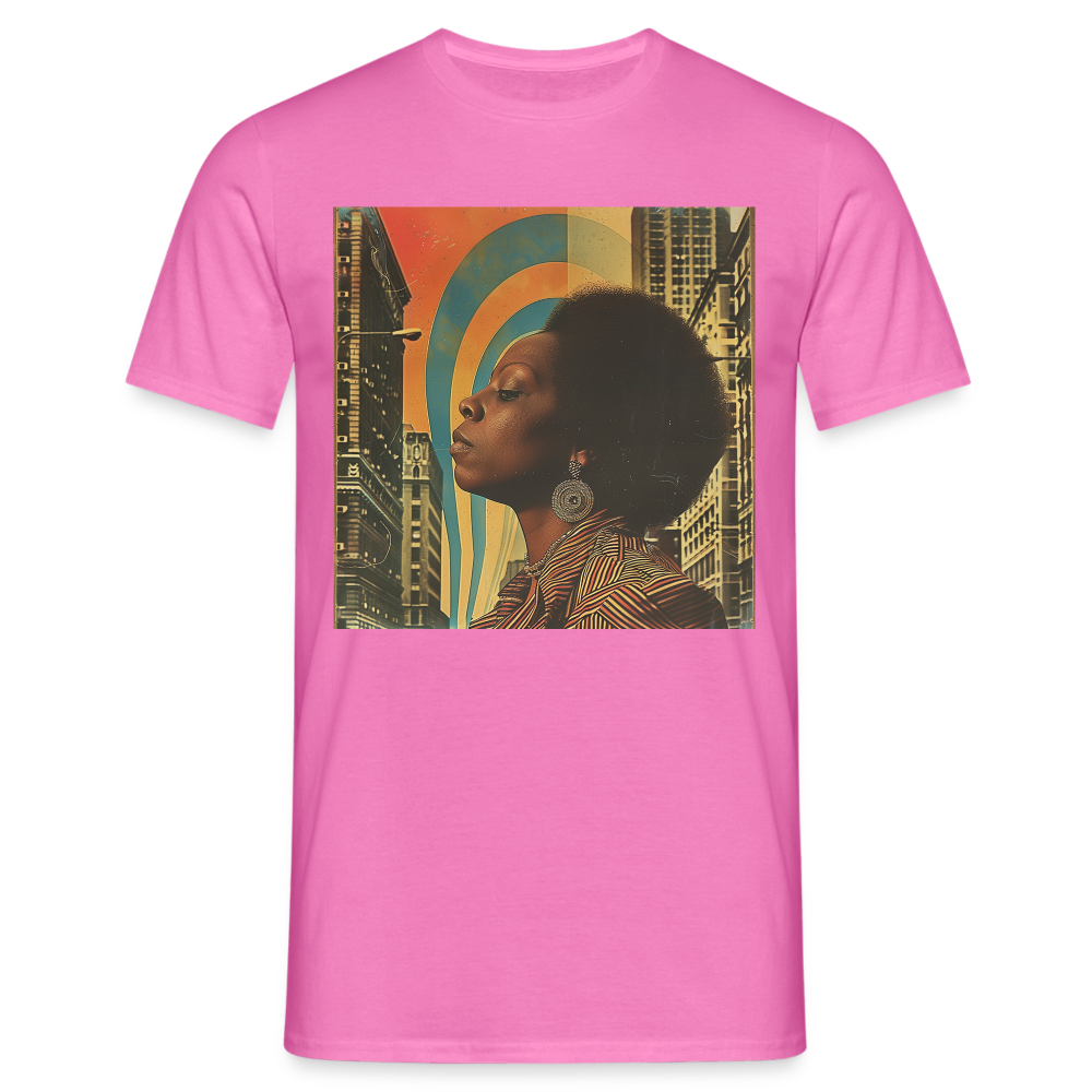 Jazz in the Moonlight, T-shirt herr - rosa