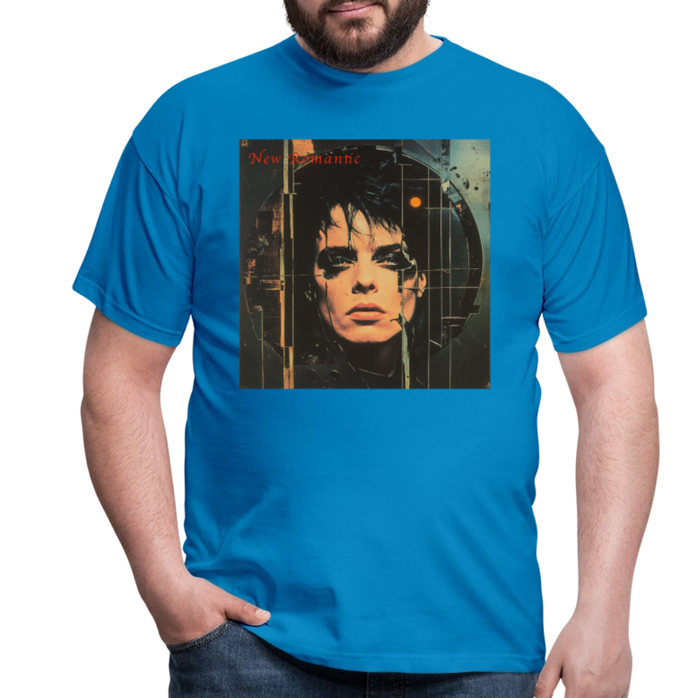 New Romance, T-shirt herr - kungsblå