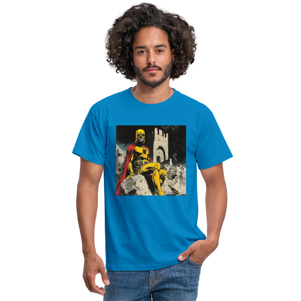 Orkalon, T-shirt herr - kungsblå