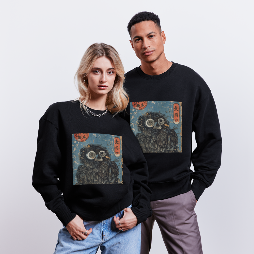 Denimiko, Ekologisk oversizetröja RADDER unisex från Stanley/Stella - svart