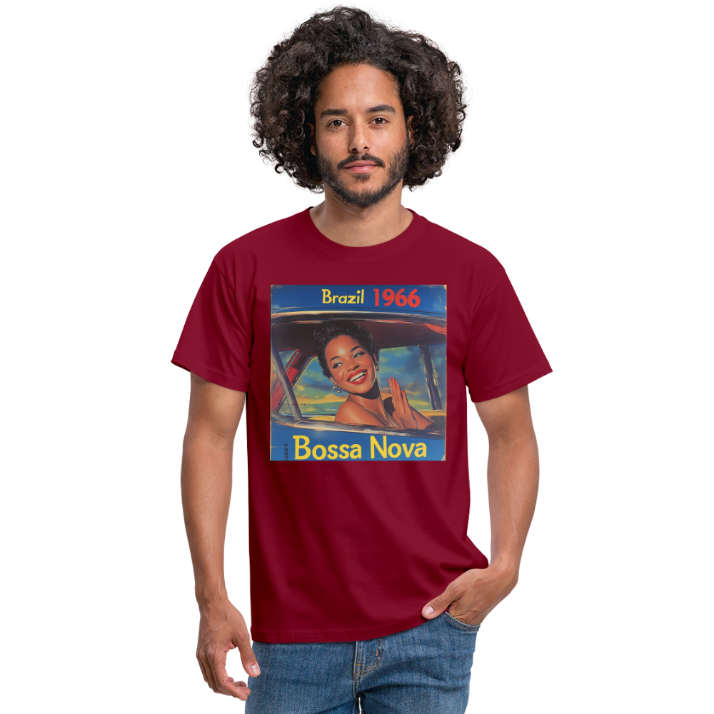 Isabela Costa, brazil 1966, T-shirt herr - tegelröd