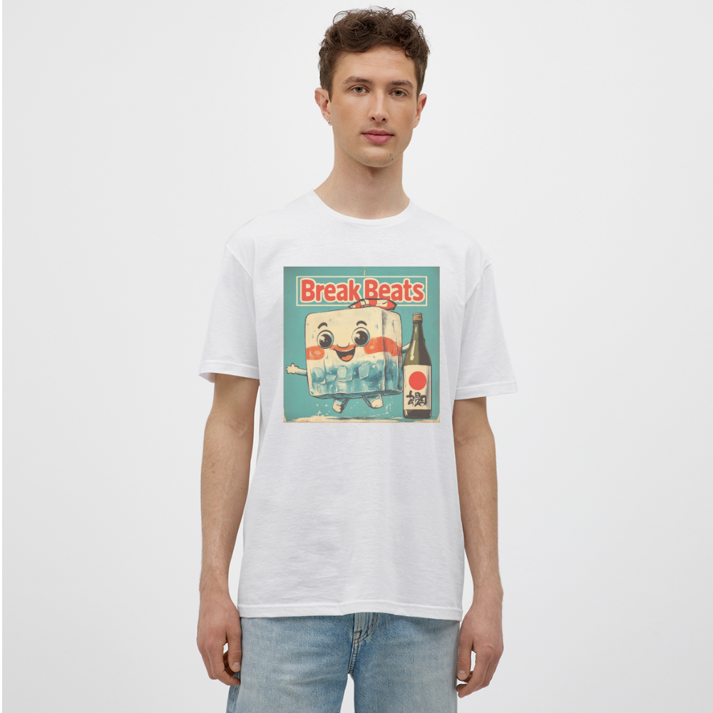 Nippon Break Beats, T-shirt herr - vit