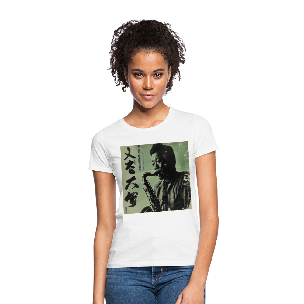 Live Mount Fuji Jazzcafé , T-shirt dam - vit