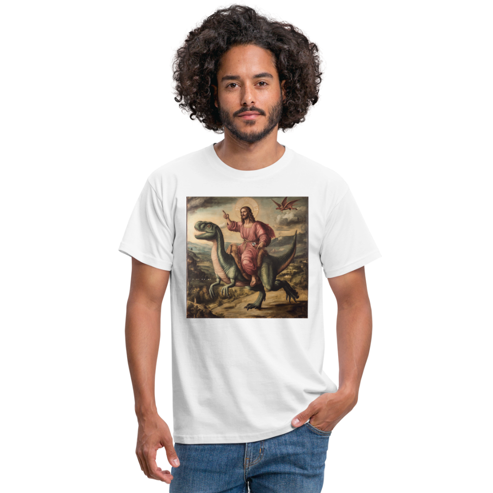 Ritten genom Tiden, T-shirt herr - vit