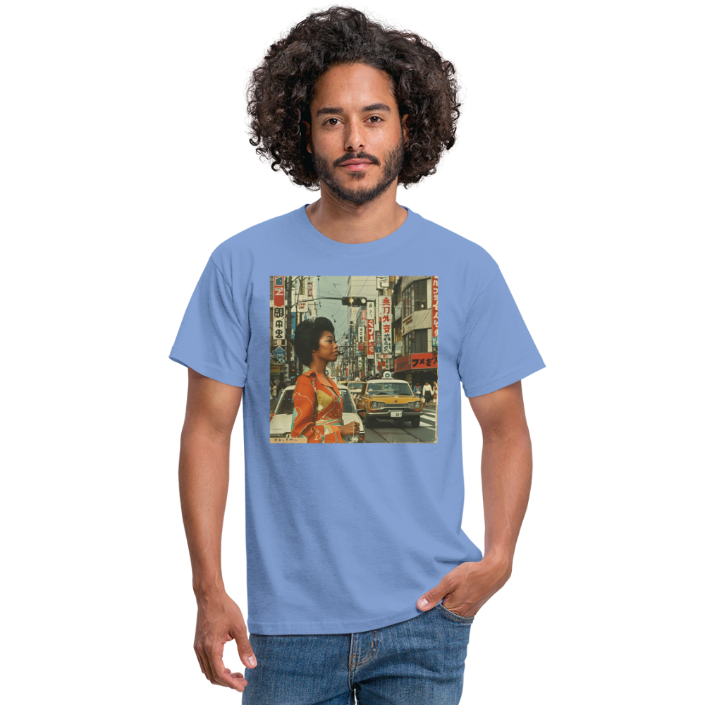 Yumi Sakamoto, T-shirt herr - carolina blue