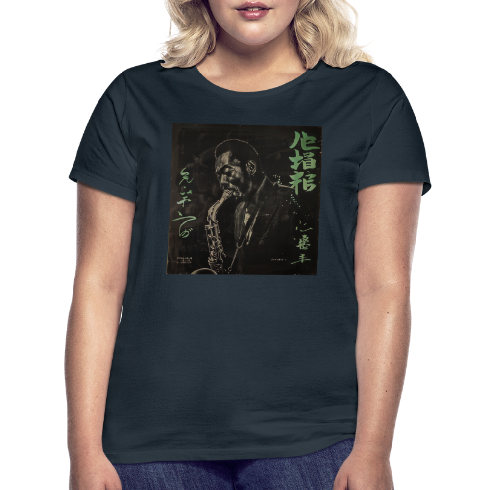 Nasi Goreng Prabowo 1972, T-shirt dam - marinblå