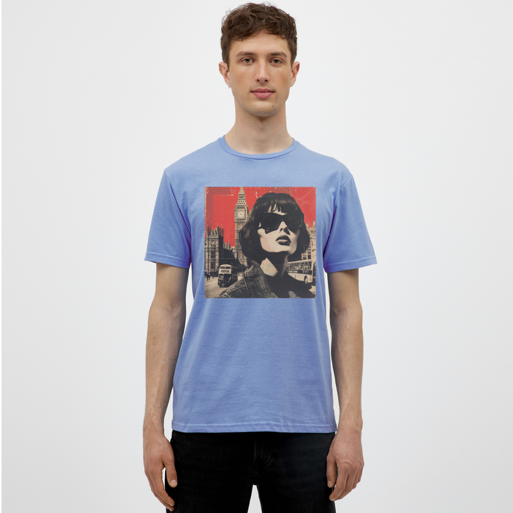 T-shirt herr - carolina blue