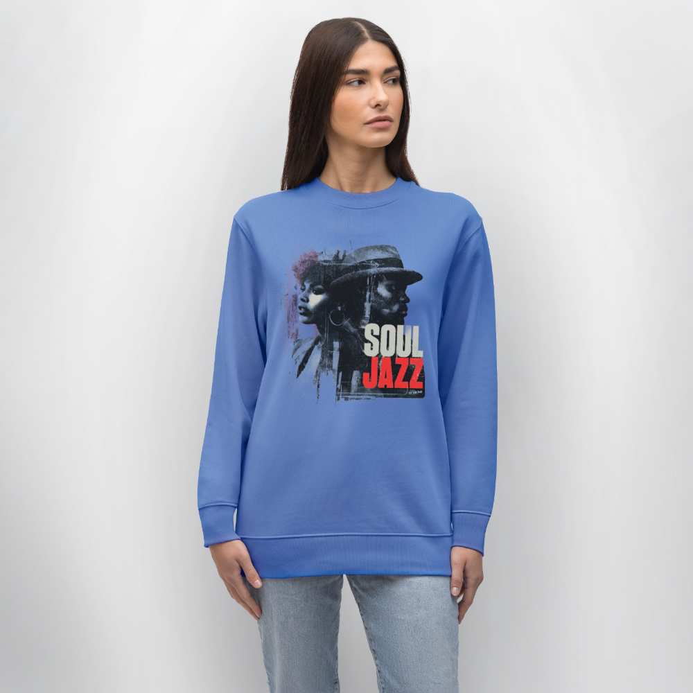 Soul Jazz Experience, Ekologisk sweatshirt CHANGER unisex från Stanley/Stella - blå