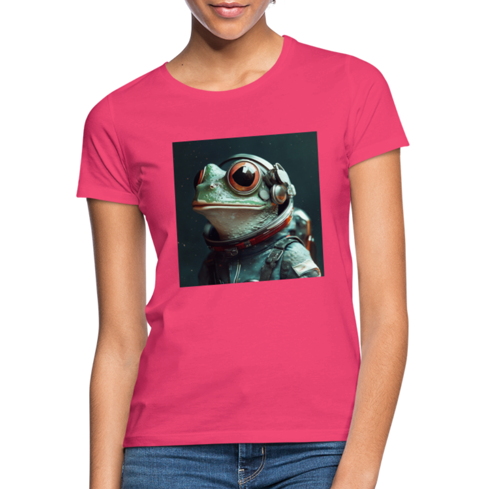 AstroFrog Amazonas, T-shirt dam - azalea