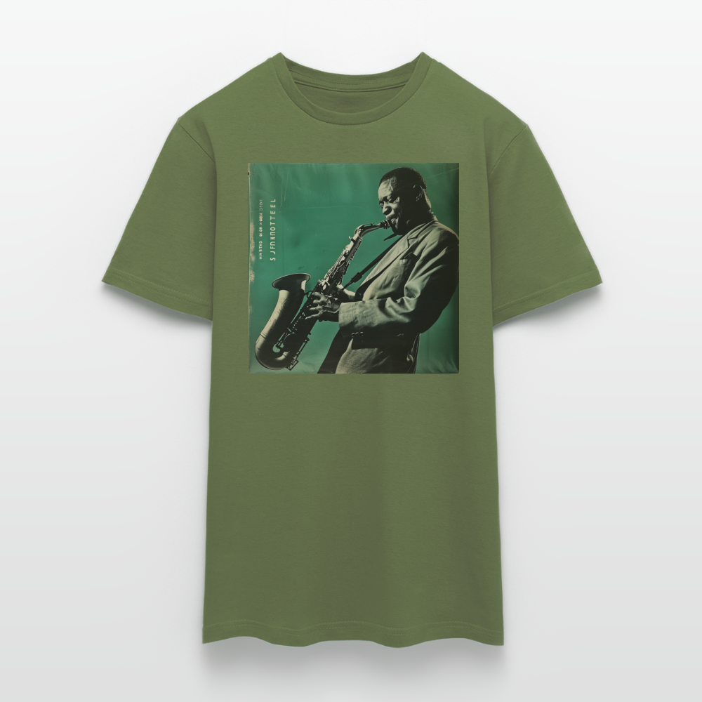 Nattens Toner i New York, T-shirt herr - Militärgrön