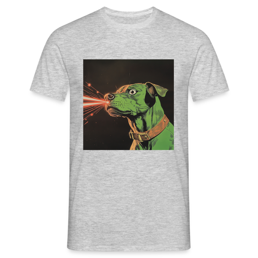 Strålhunden, T-shirt herr - gråmelerad
