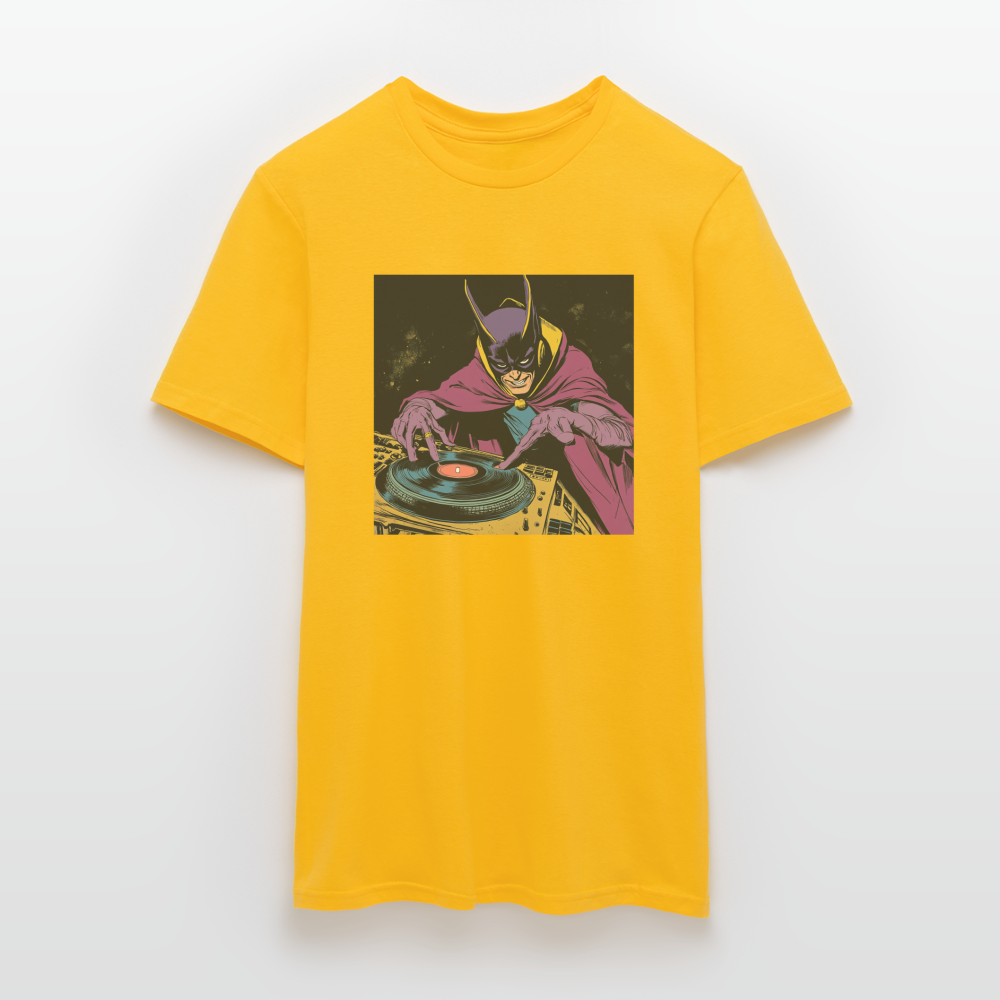 Purple Pulse, T-shirt herr - gul