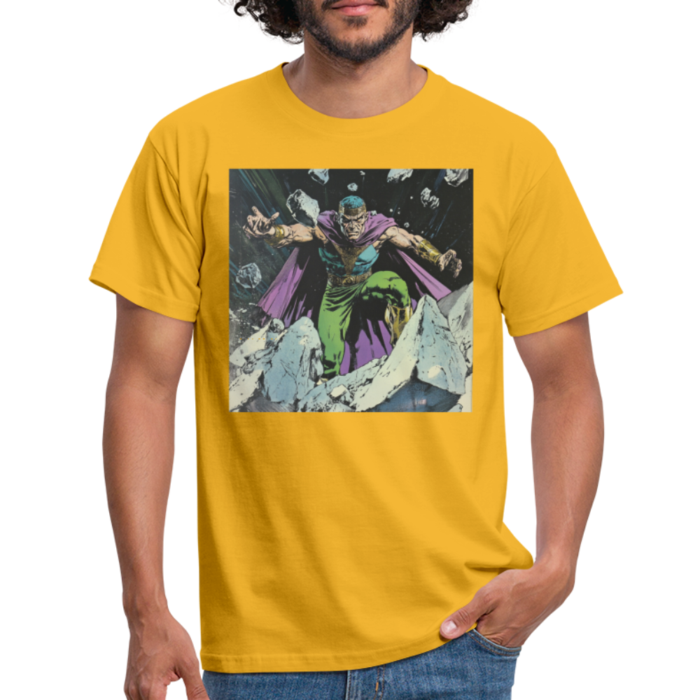 Granitus, T-shirt herr - gul