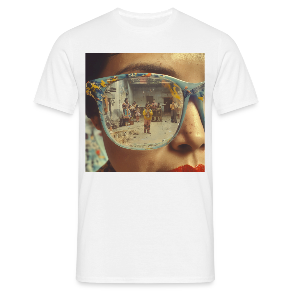 Reflektioner av Anderna, T-shirt herr - vit