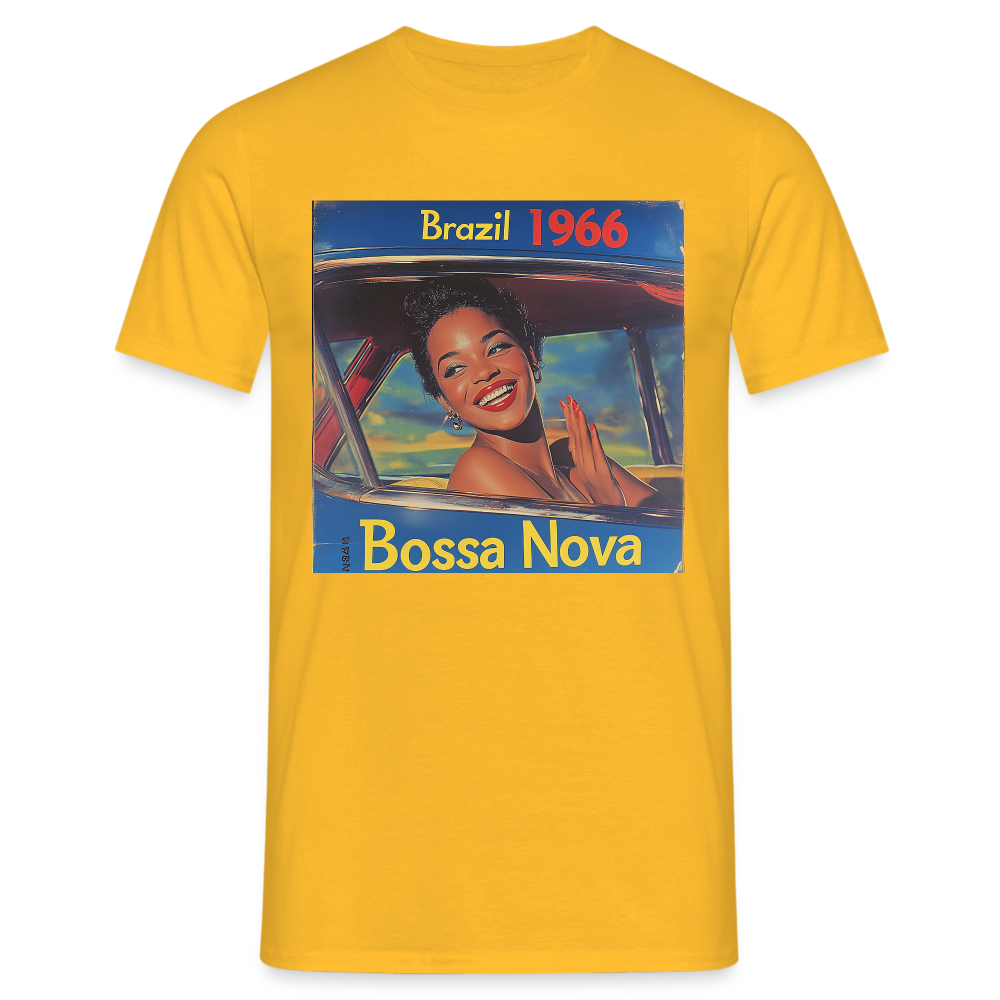 Isabela Costa, brazil 1966, T-shirt herr - gul